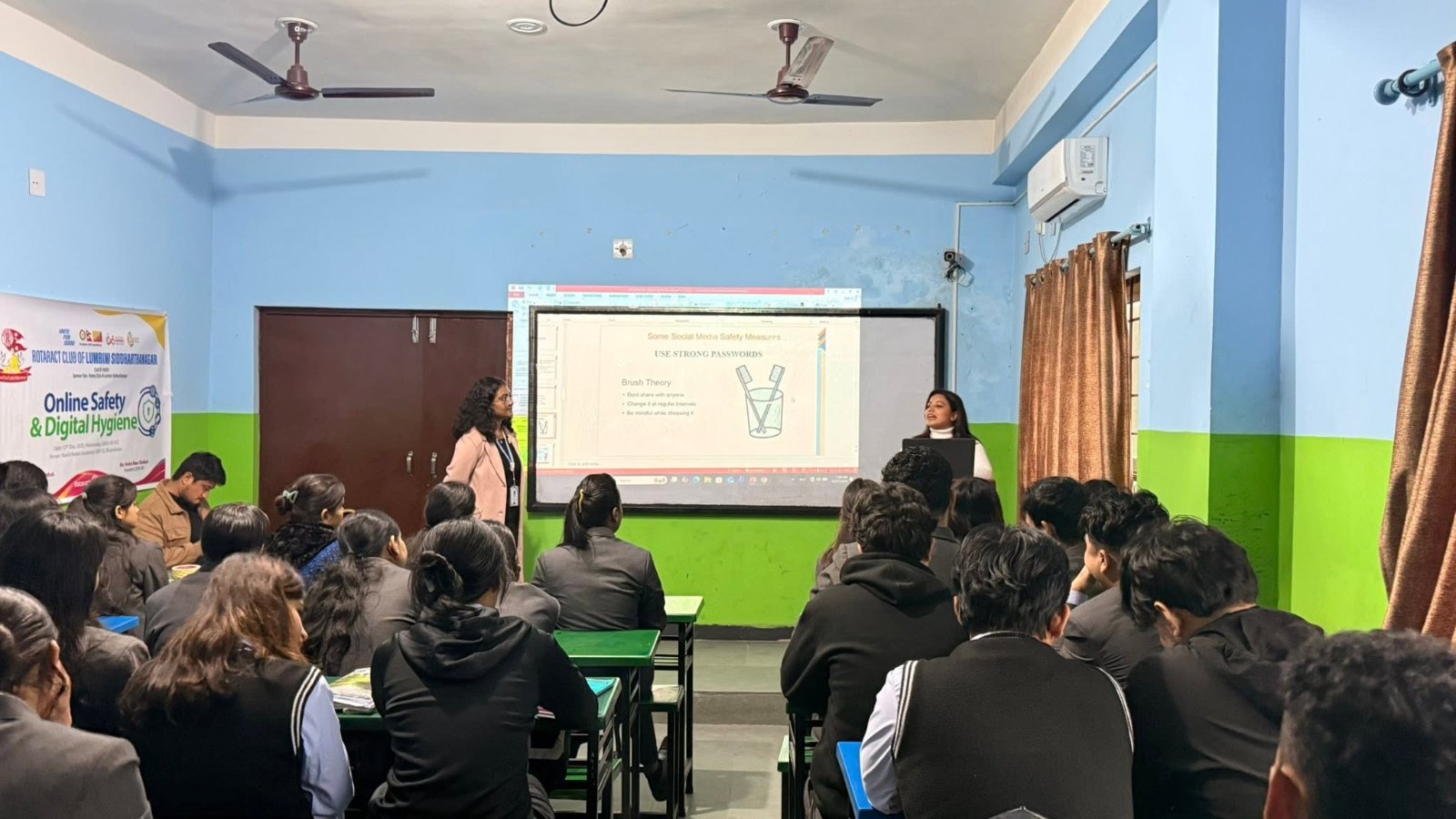 DRS Alumni conducted Online Safety and Hygiene Program at Bhairahawa