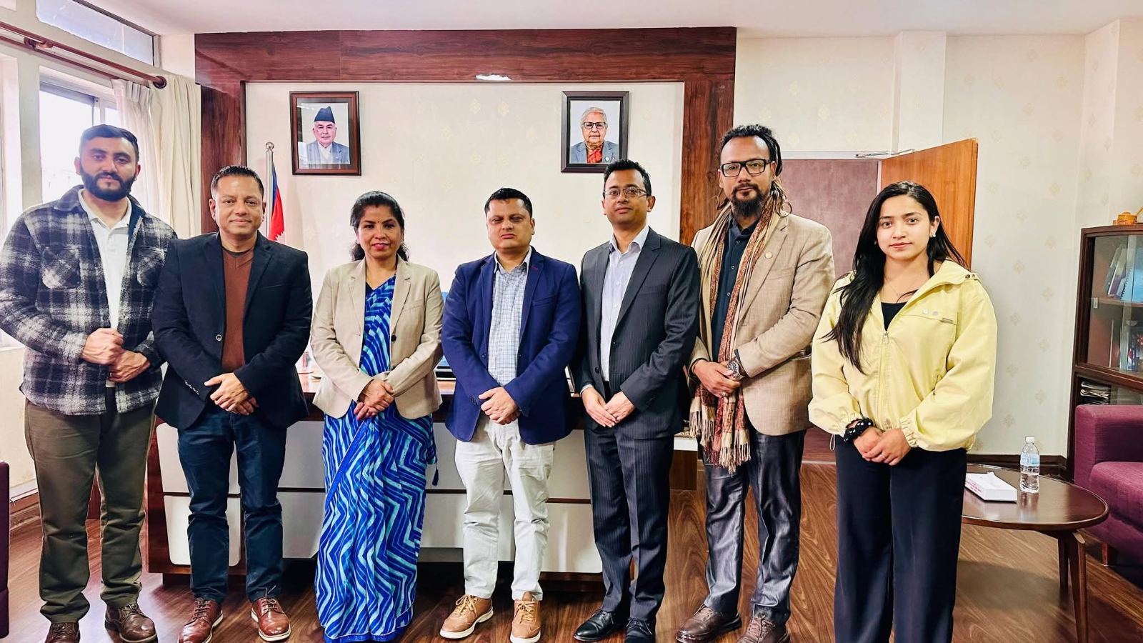 Discussion with the Secretary and Joint Secretary of the Ministry, sharing key insights and recommendations emerging from the AI summit 2025